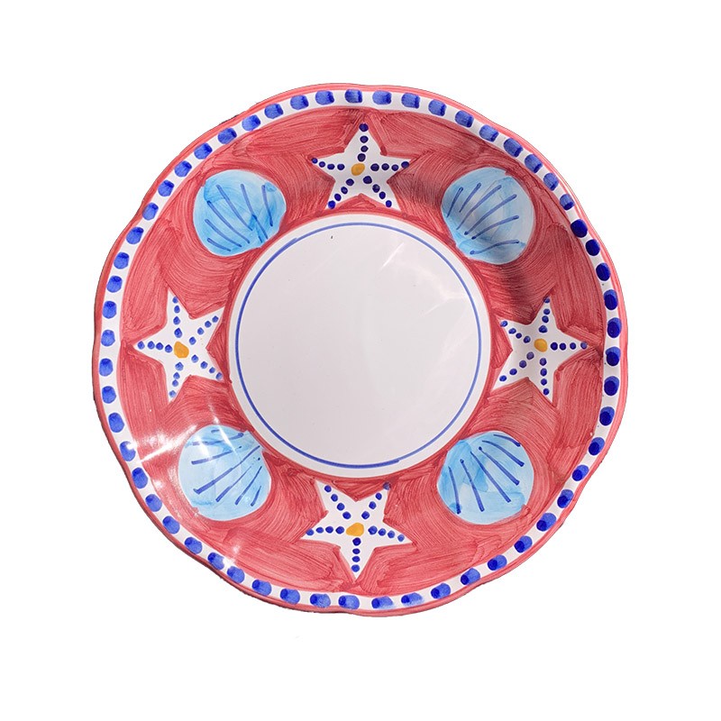 Assiette 21 cm Mer Rouge