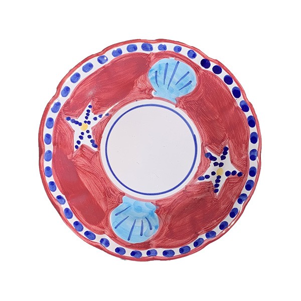Assiette 16 cm Mer Rouge