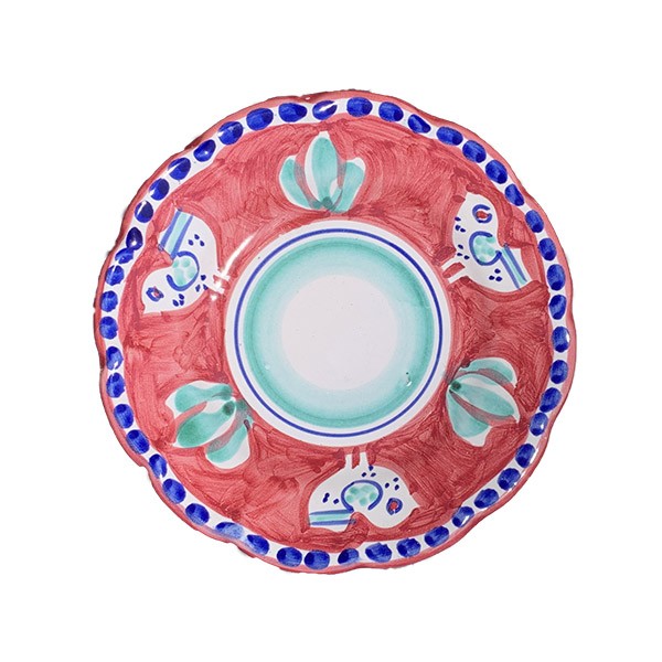 Saladier 22 cm Poule Rouge