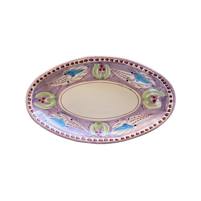 Plat Ovale Seiche - Moyen