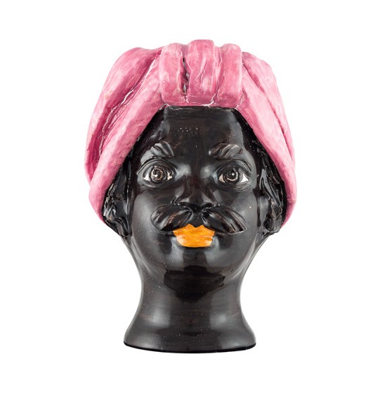 Non gere par UH - Vase tête Mini Rose - Homme - Giacomo Alessi