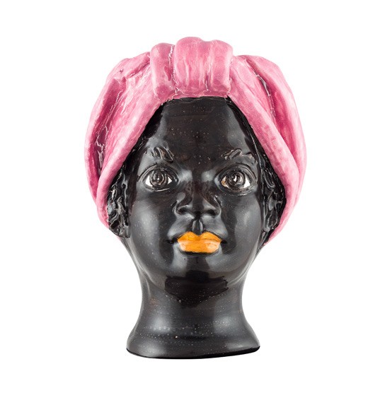 Non gere par UH - Vase tête Mini Rose - Femme - Giacomo Alessi