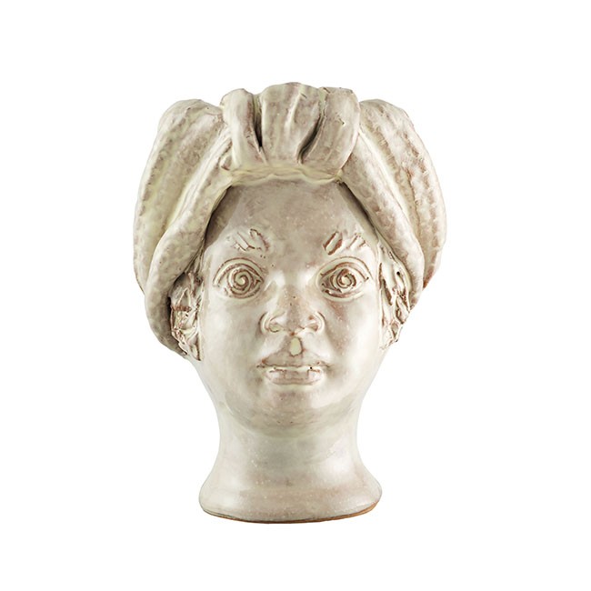 Non gere par UH - Vase tête Mini Blanche - Femme - Giacomo Alessi