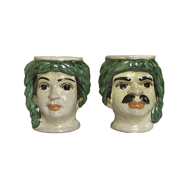 Non gere par UH - Le couple Vert - Vase Giacomo Alessi