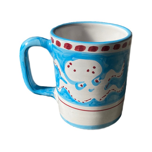 Mug Pieuvre Bleu Ciel