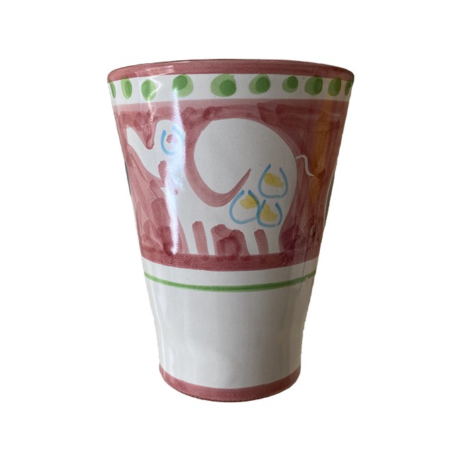 Verre 11 cm Elephant Rose