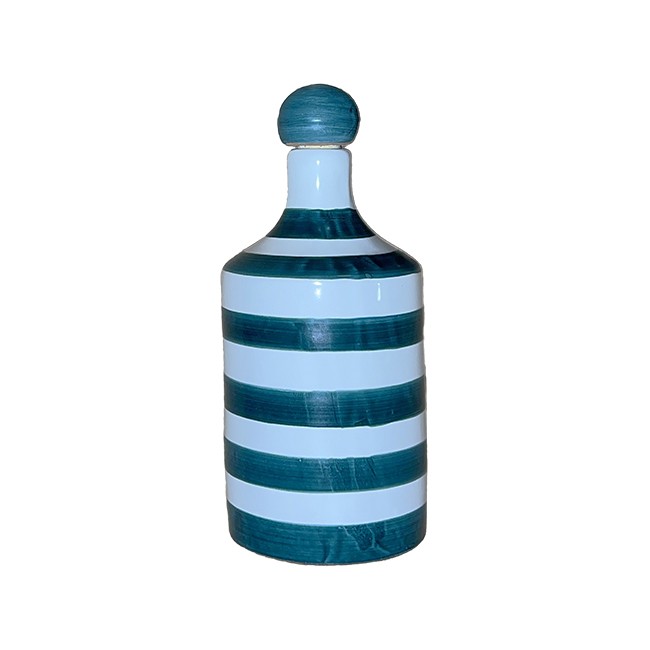 Bouteille Rayure Verte