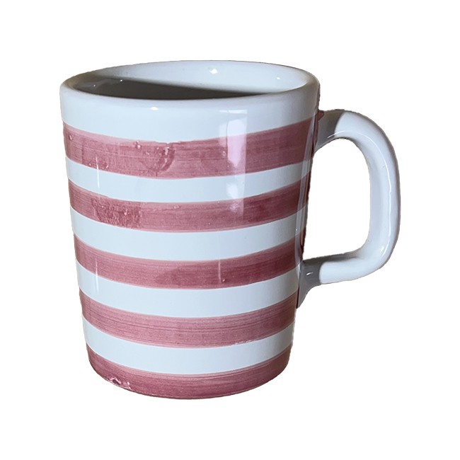 Mug Rayure Rose