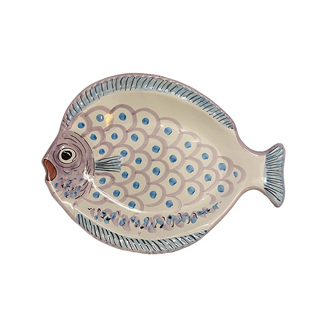 Plat Poisson 41 cm Violet