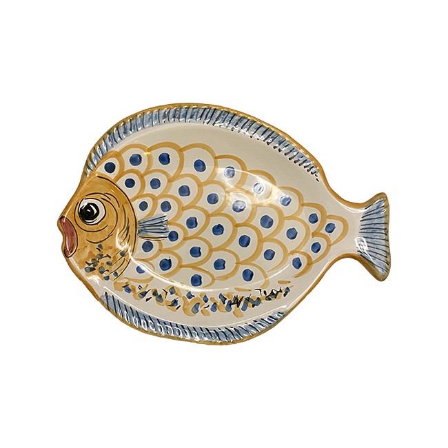 Plat Poisson 41 cm Orange