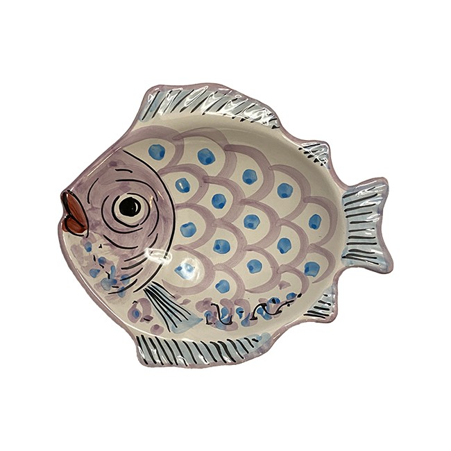 Plat Poisson Creux 26 cm Violet