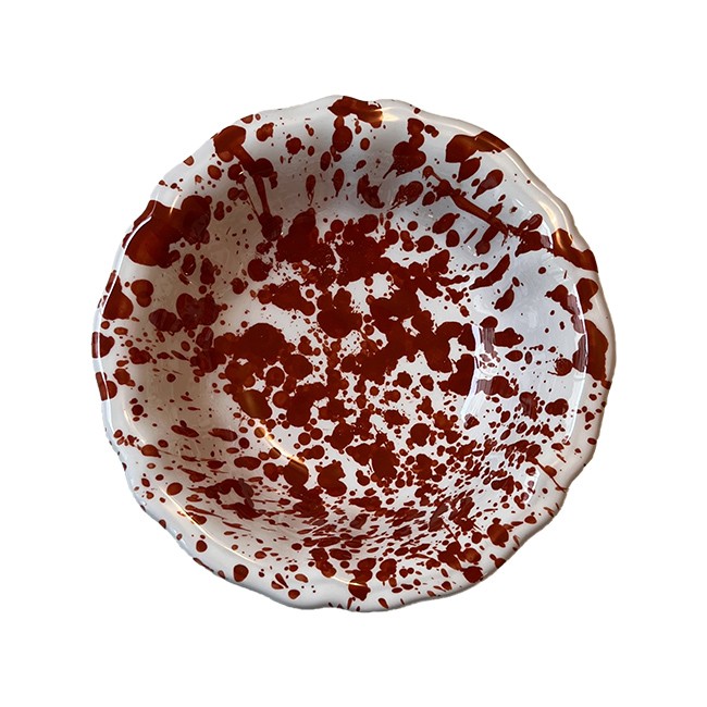 Bol 14 cm Points Terracotta