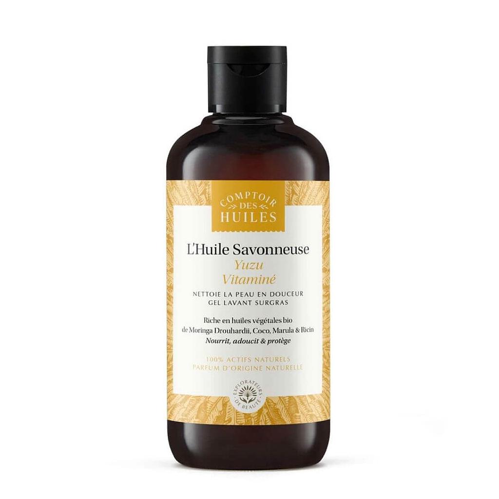 Huile savonneuse Yuzu vitaminé 250 ml . Comptoir des huiles