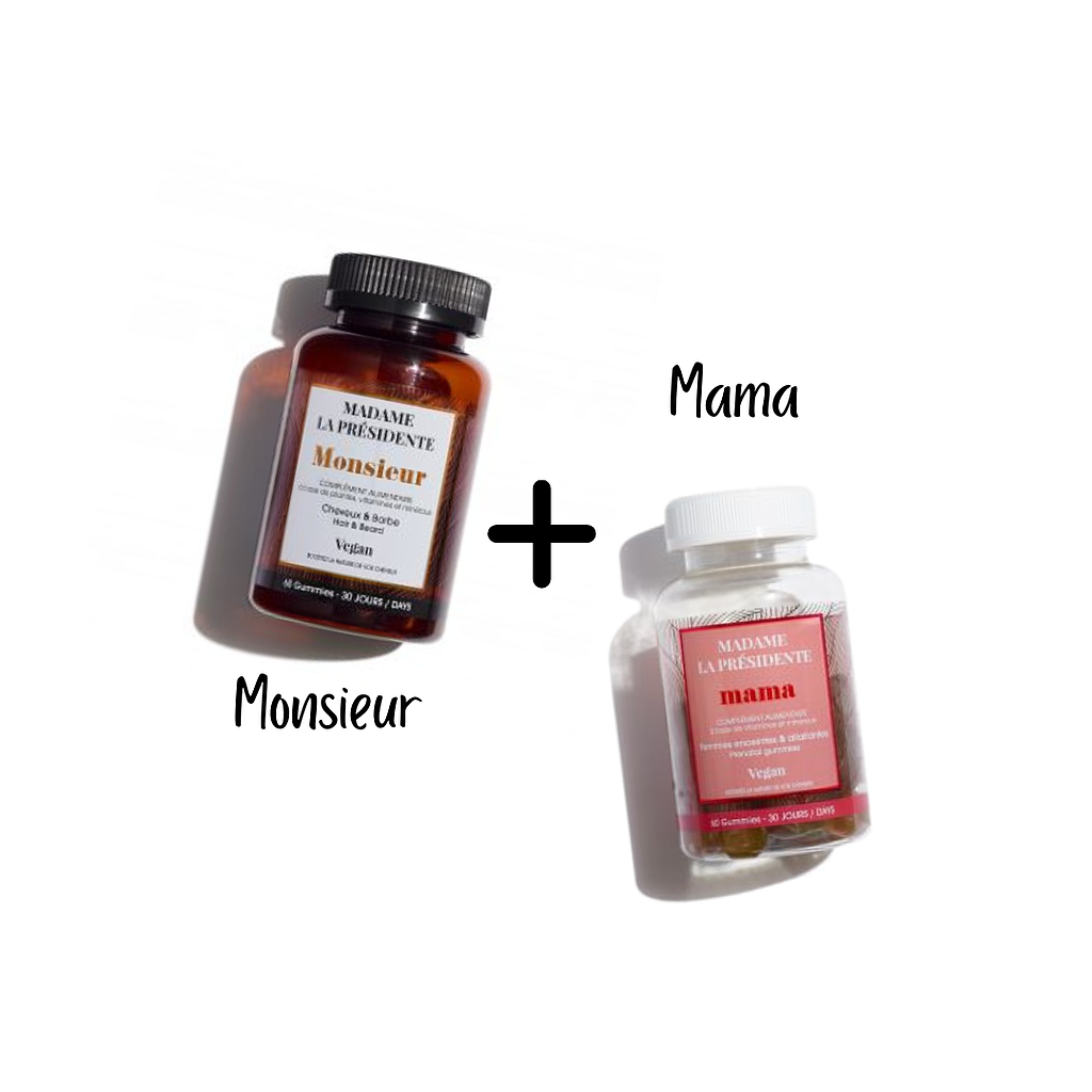 Offre Madame La présidente : 1 mama + 1 monsieur