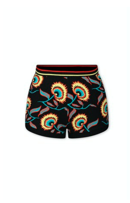 Jamaican Flower Jacquard shorts