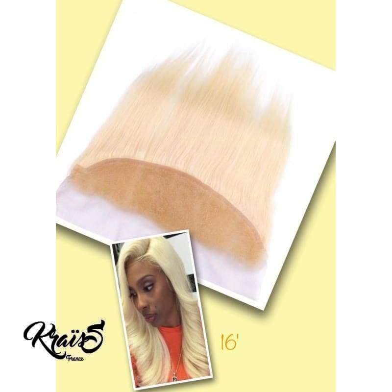 Closure Brésilienne Frontale Lisse Blonde