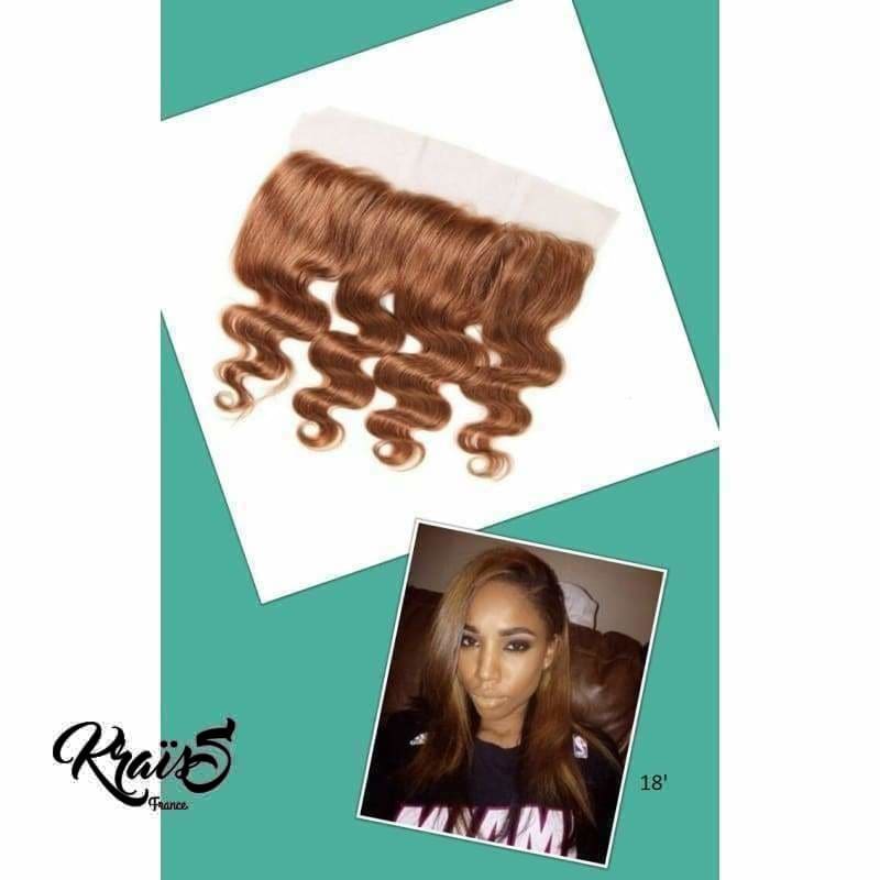 Closure Brésilienne Ondulée Marron Clair30#