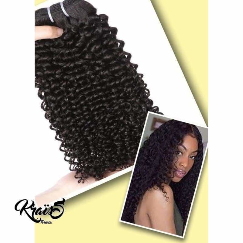 Méche Brésilienne Kinky Curly 9A couleur Naturelle 1B