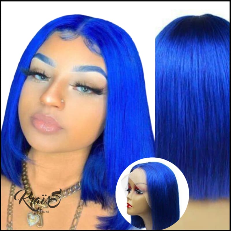Perruque Naturelle - Boby Blue (Lace Wig)