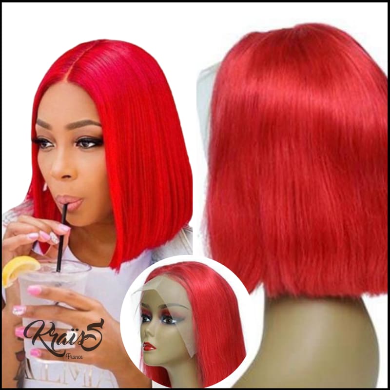 Perruque Naturelle - Boby red (Lace Wig)