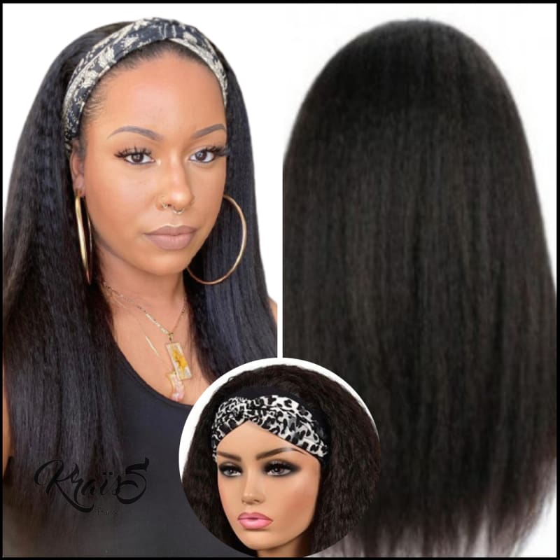 Perruque Naturelle Bandeau - Mada (Headband Wig)