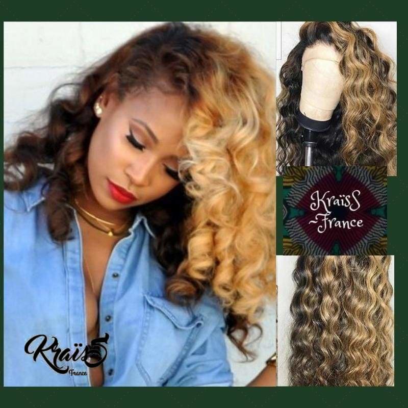 Perruque Naturelle Bouclée Jaylissa (Lace Wig)