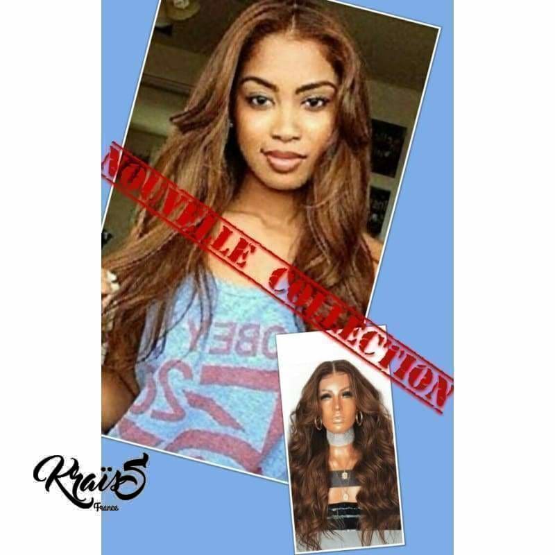 Perruque Naturelle Chocolat Shirley (Lace Wig)