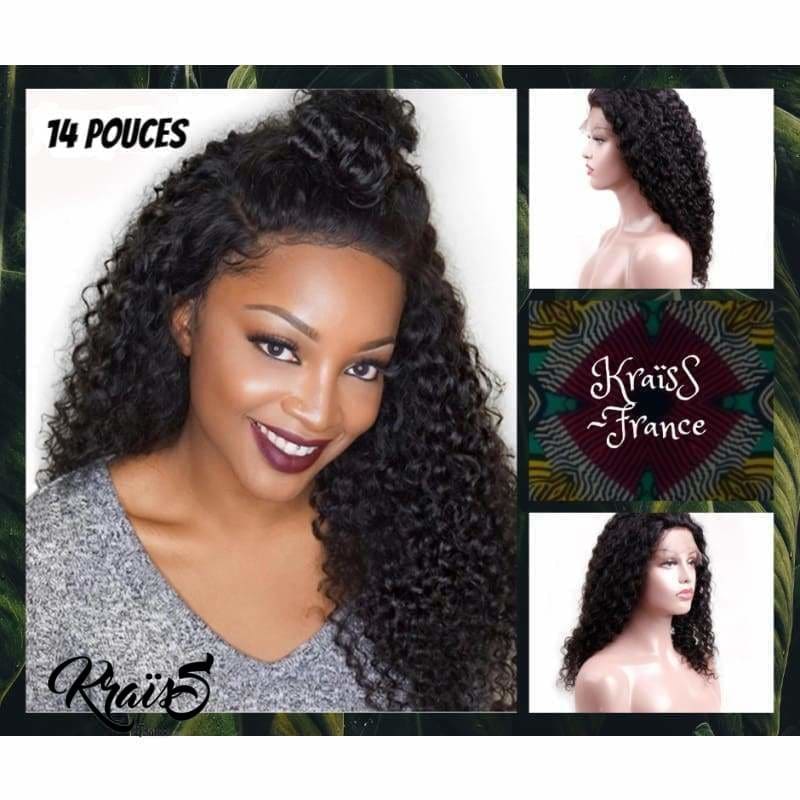 Perruque Naturelle Curly Maïmouna (Full Lace Wig)