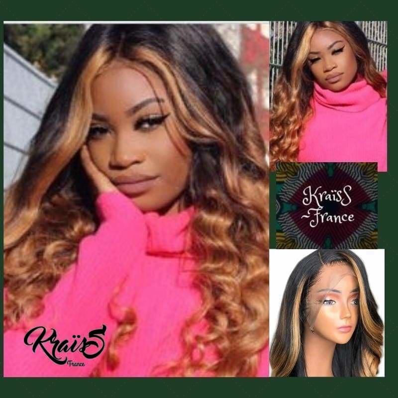 Perruque Naturelle Ondulée Yelena (Lace Wig)