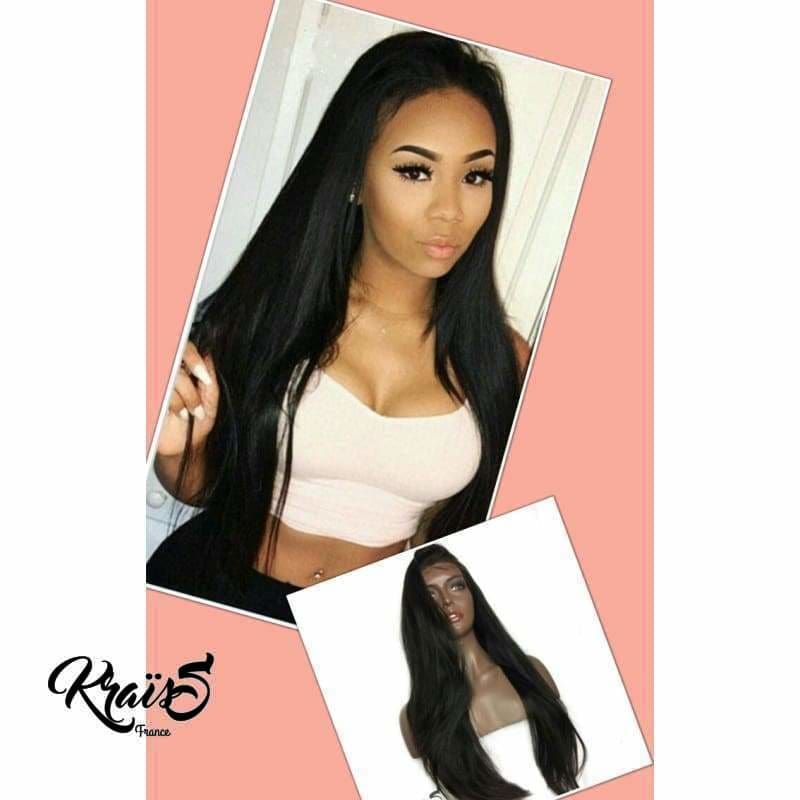 Perruque Naturelle Yaki Sarah Black (Full Lace wig)