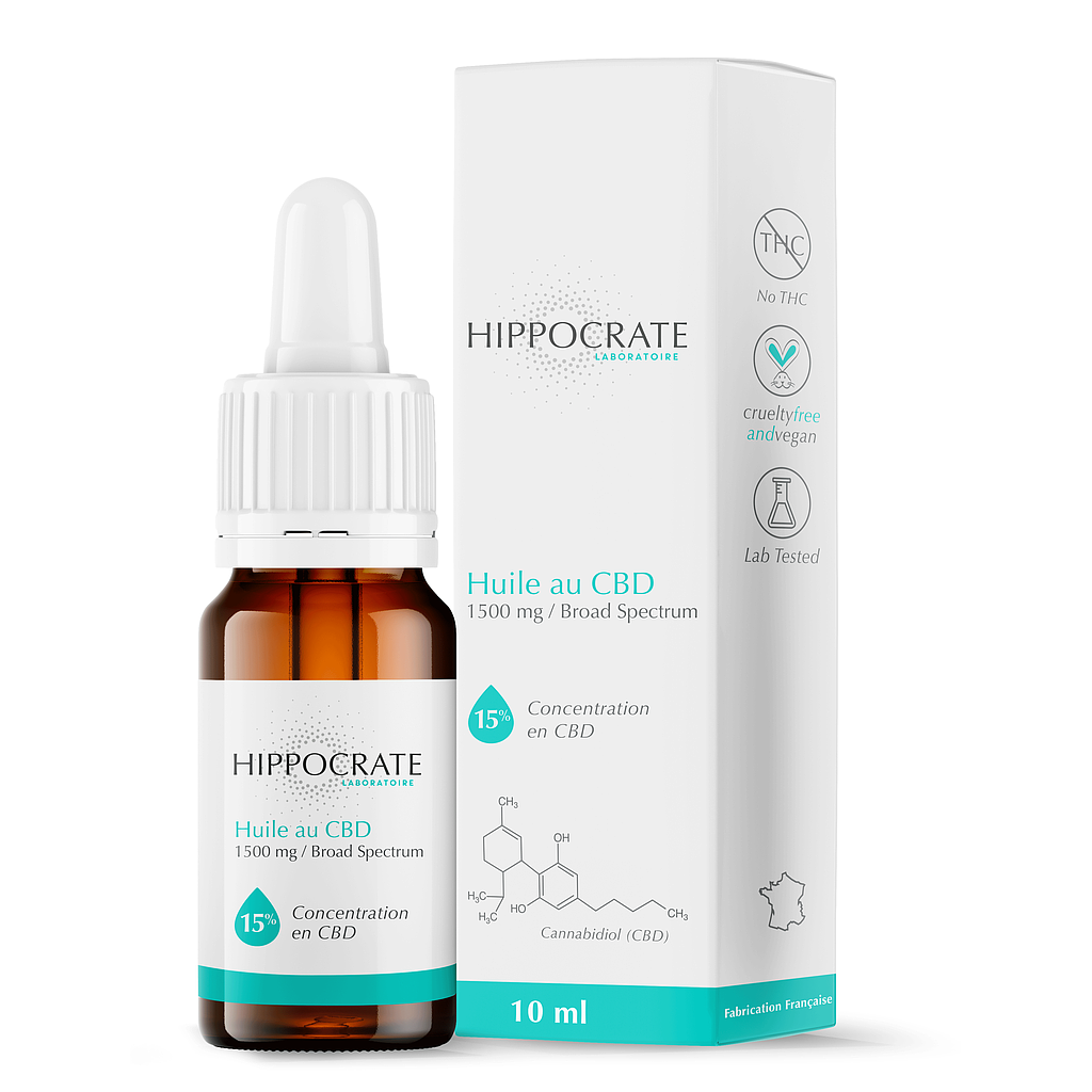 Huile CBD 15% / THC 0%
