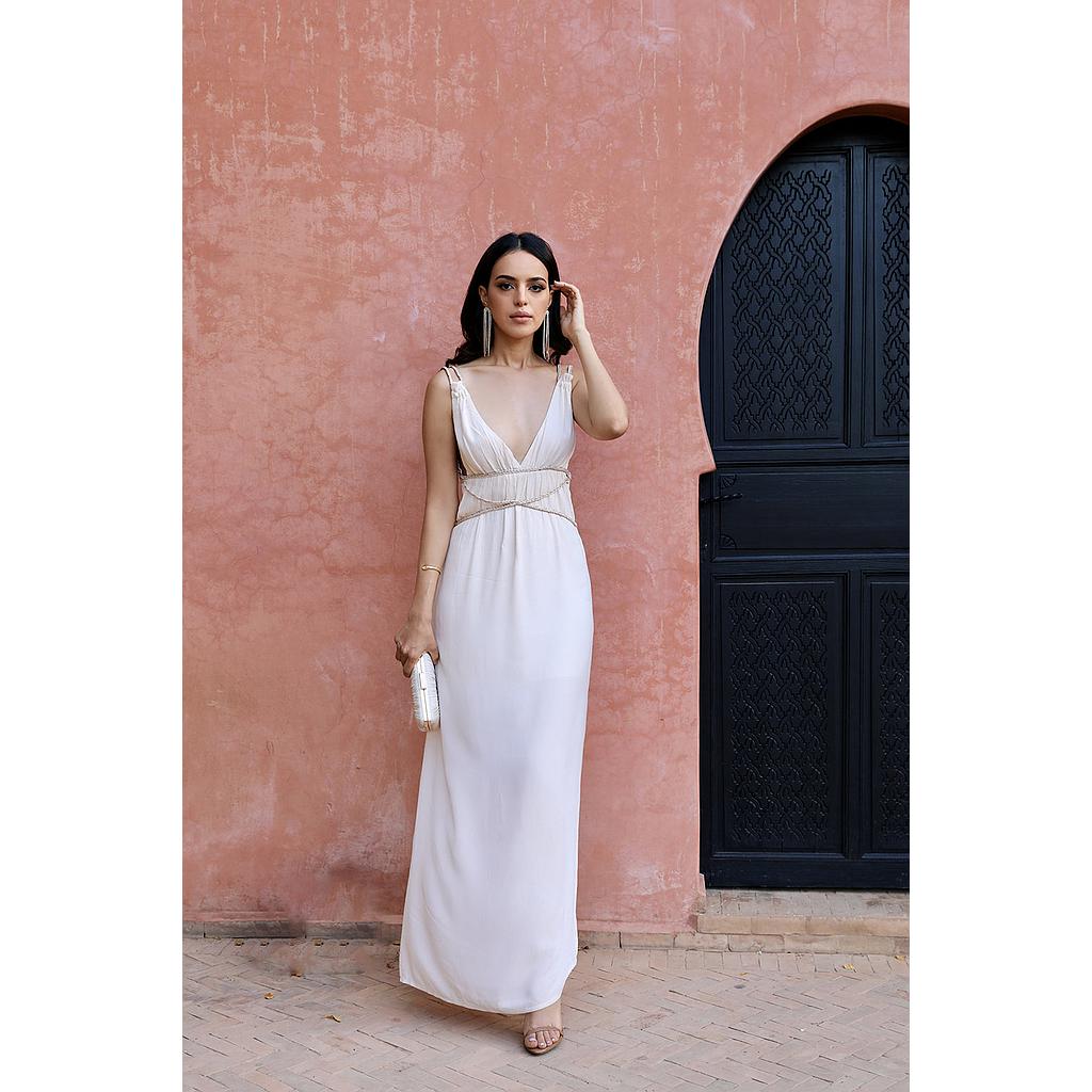 Robe Daphné Perle