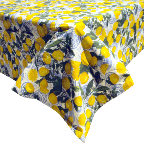 Tablecloth Lemon Print