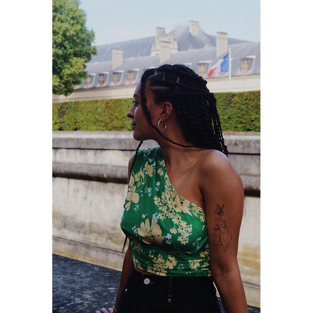 Top TAINA - Green