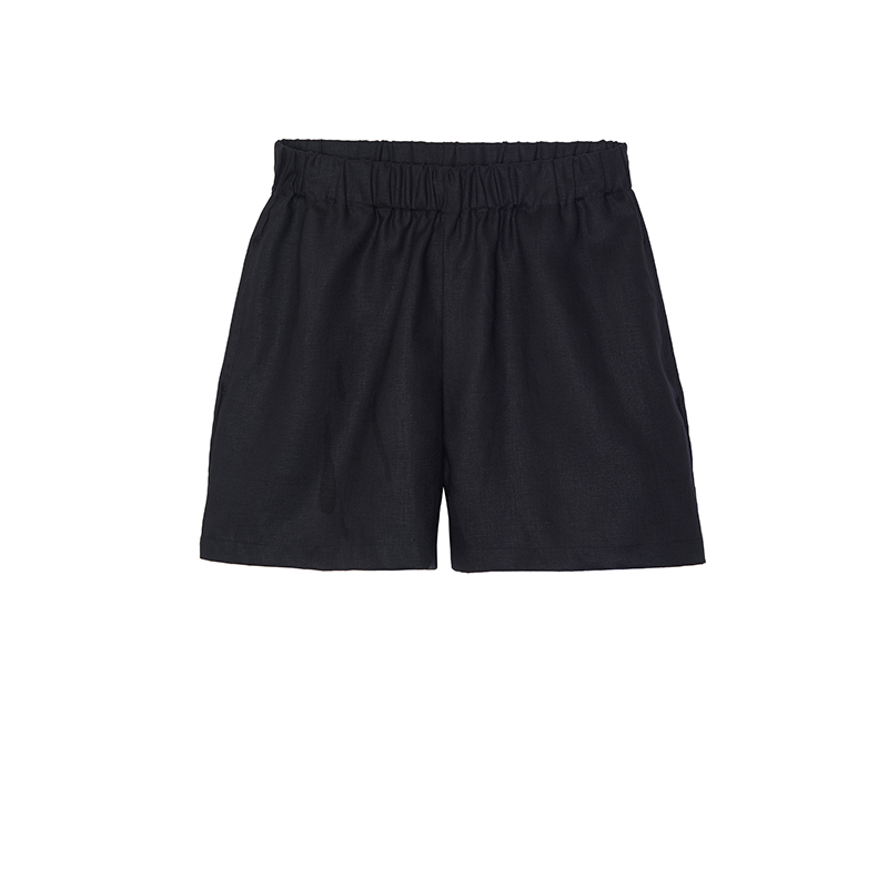 Le Short Taille Haute en Lin