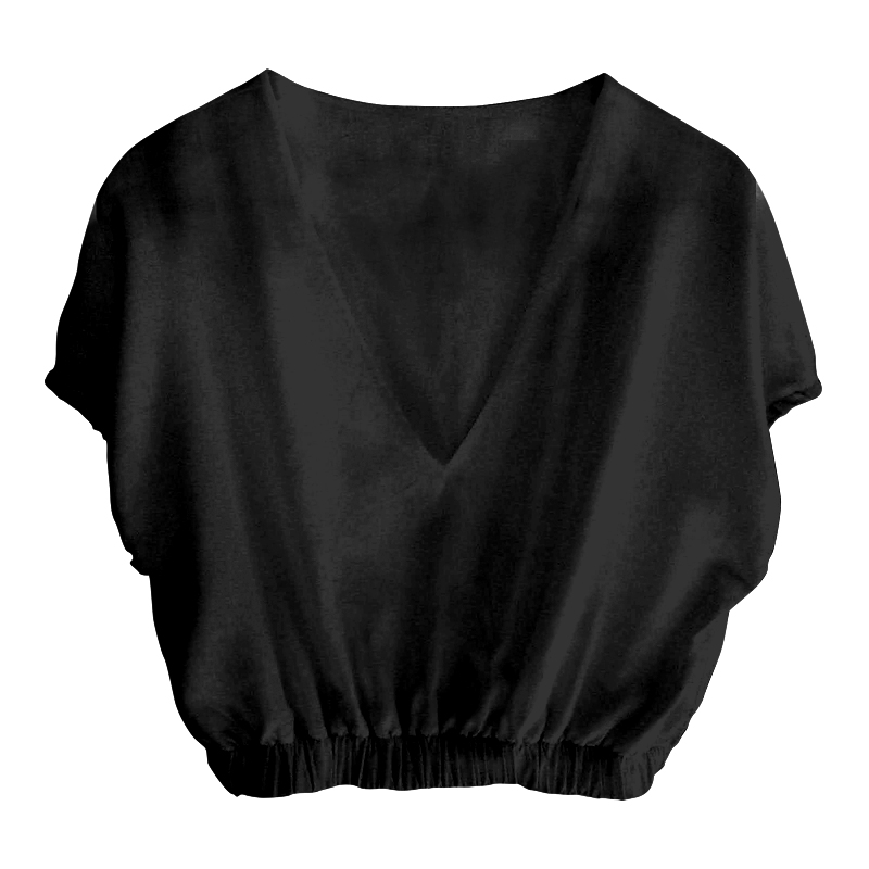Le Top Croppe Lin