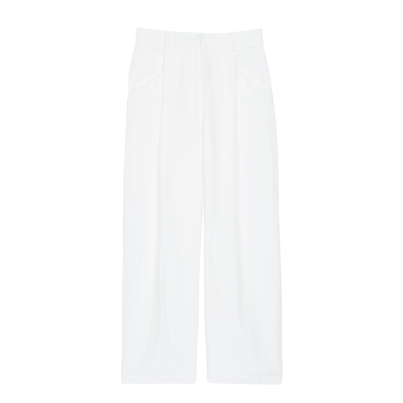 The Straight Linen Pants