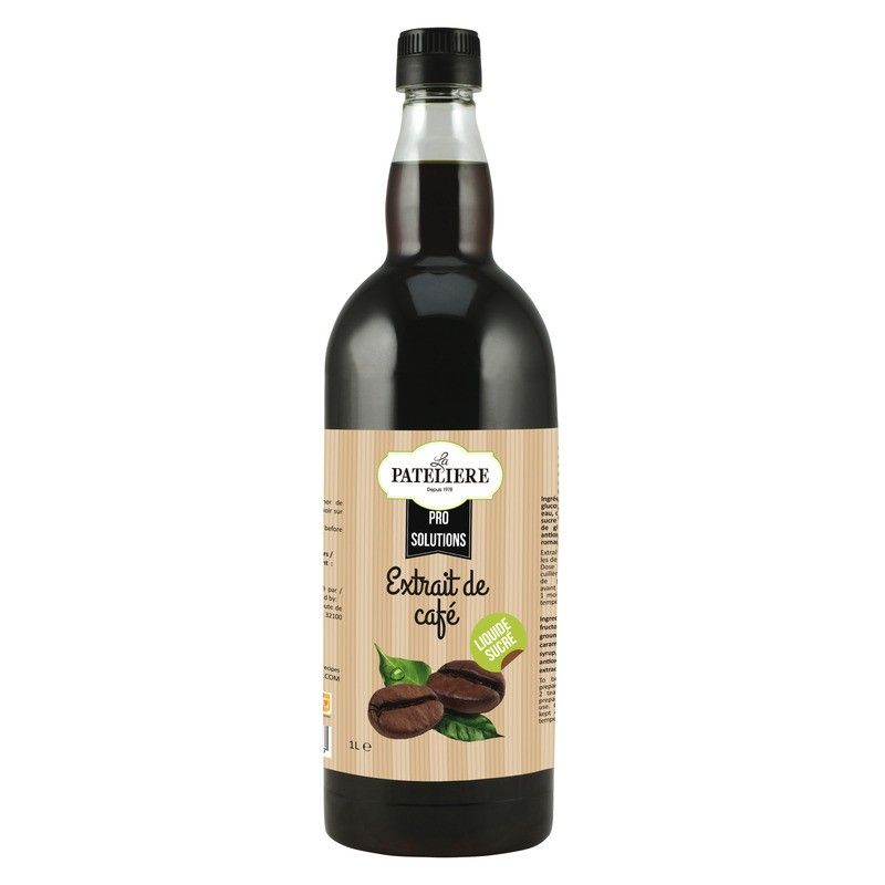 Extrait de café liquide sucré - 1L