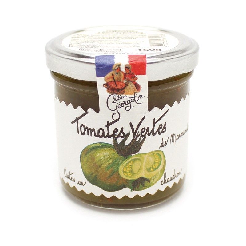 Confit de tomate verte de Marmande cuit au chaudron - 150g