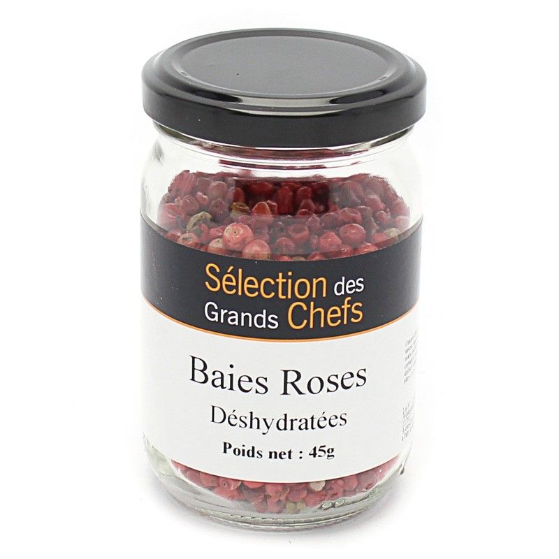 Baies roses déshydratées - 45g