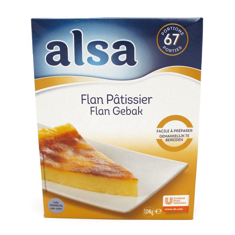 Préparation pour flan pâtissier à la vanille - 1,04kg