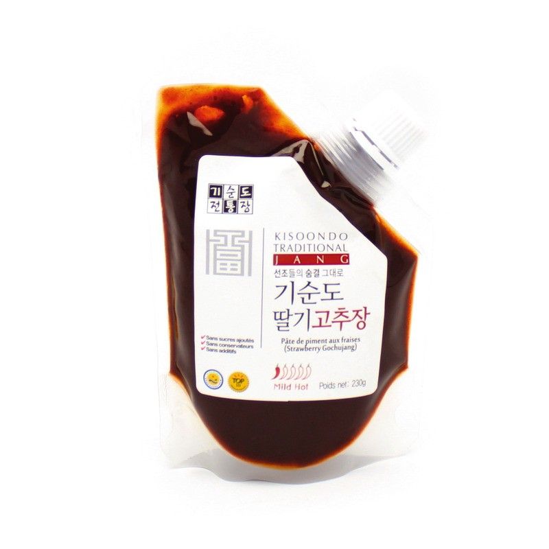 Pâte de piment rouge coréenne aux fraises (gochujang) - 230g