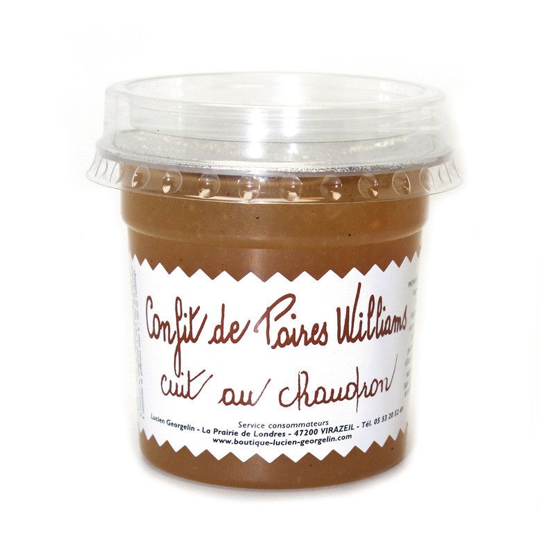 Confit de poires Williams cuit au chaudron - 150g