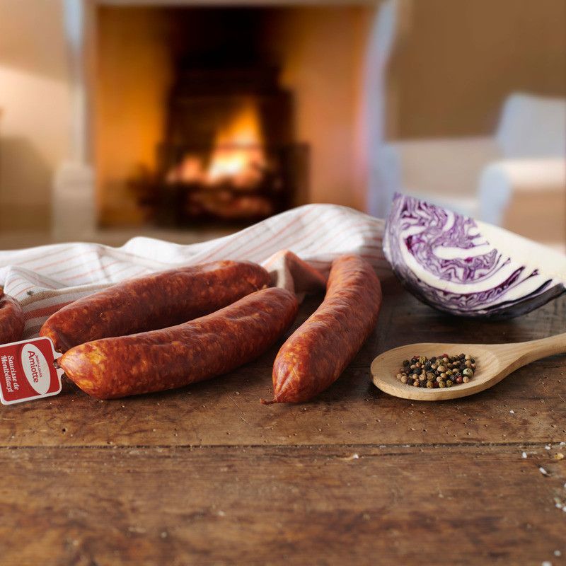 Saucisse de Montbéliard cuite IGP x2 - 200g