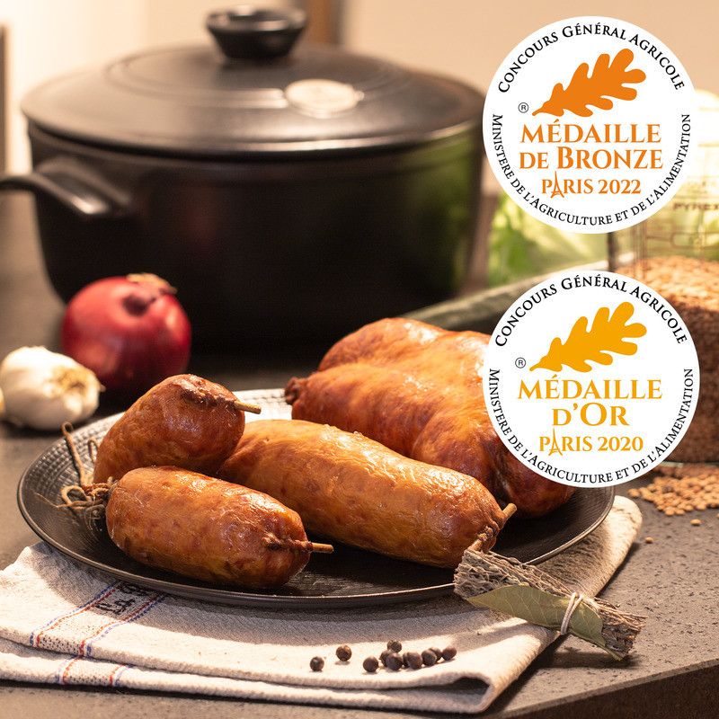 Saucisse de Morteau cuite IGP - 250g