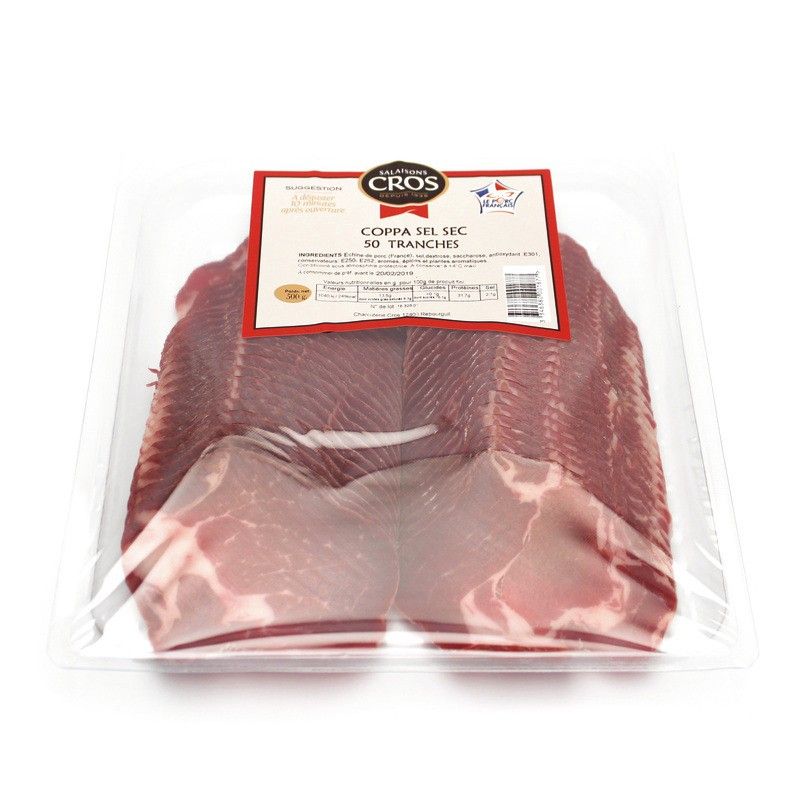 Coppa 50 tranches - 500g