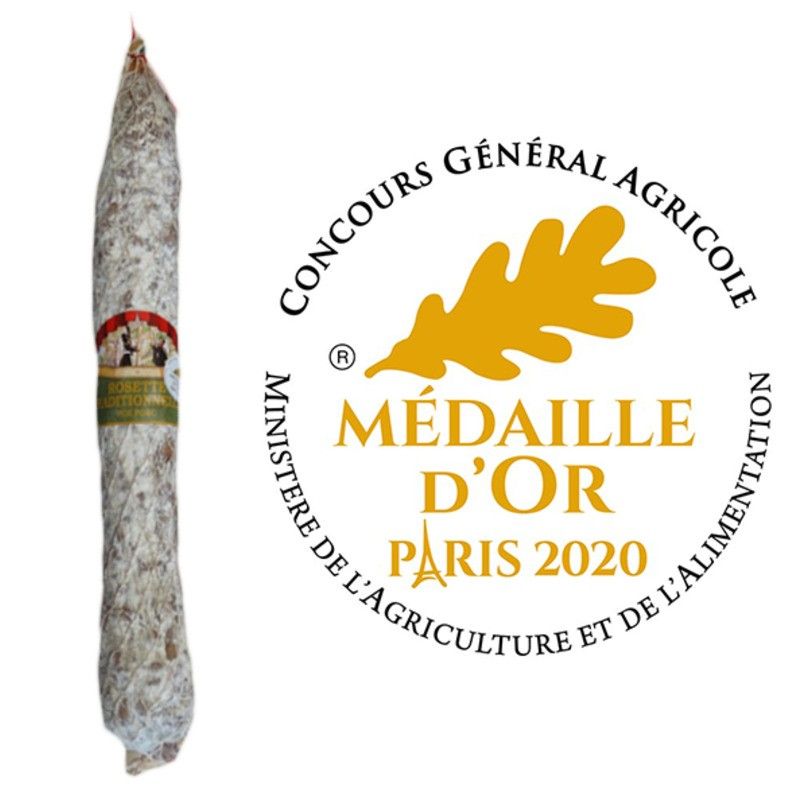 Rosette traditionnelle médaille dor 2020 - 1,3kg