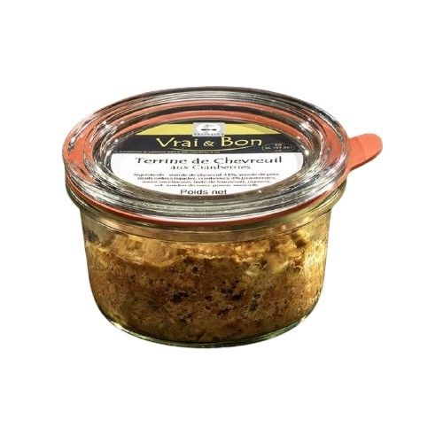 Terrine de chevreuil aux cranberries - 90g