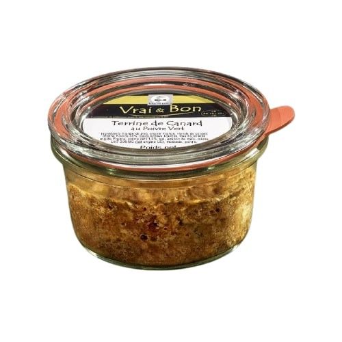 Terrine de canard au poivre vert - 90g