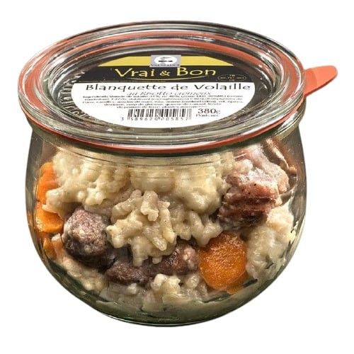 Blanquette de volaille au risotto crémeux - 380g